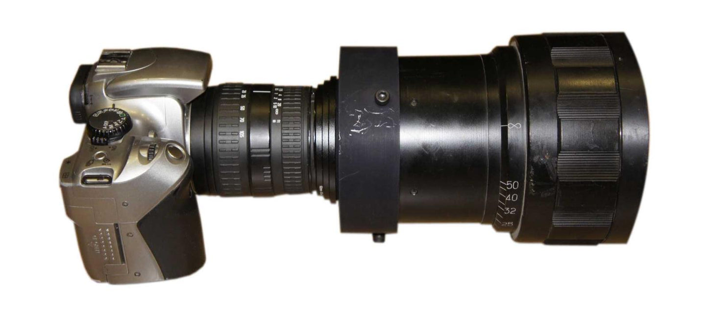 104mm clamp to M77x0.75 male thread adapter for LOMO Anamorphic 35-NAP