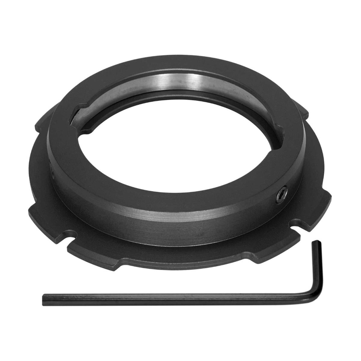 Arri Bayonet (Arri-B) lens to Arri PL camera mount adapter, with spring