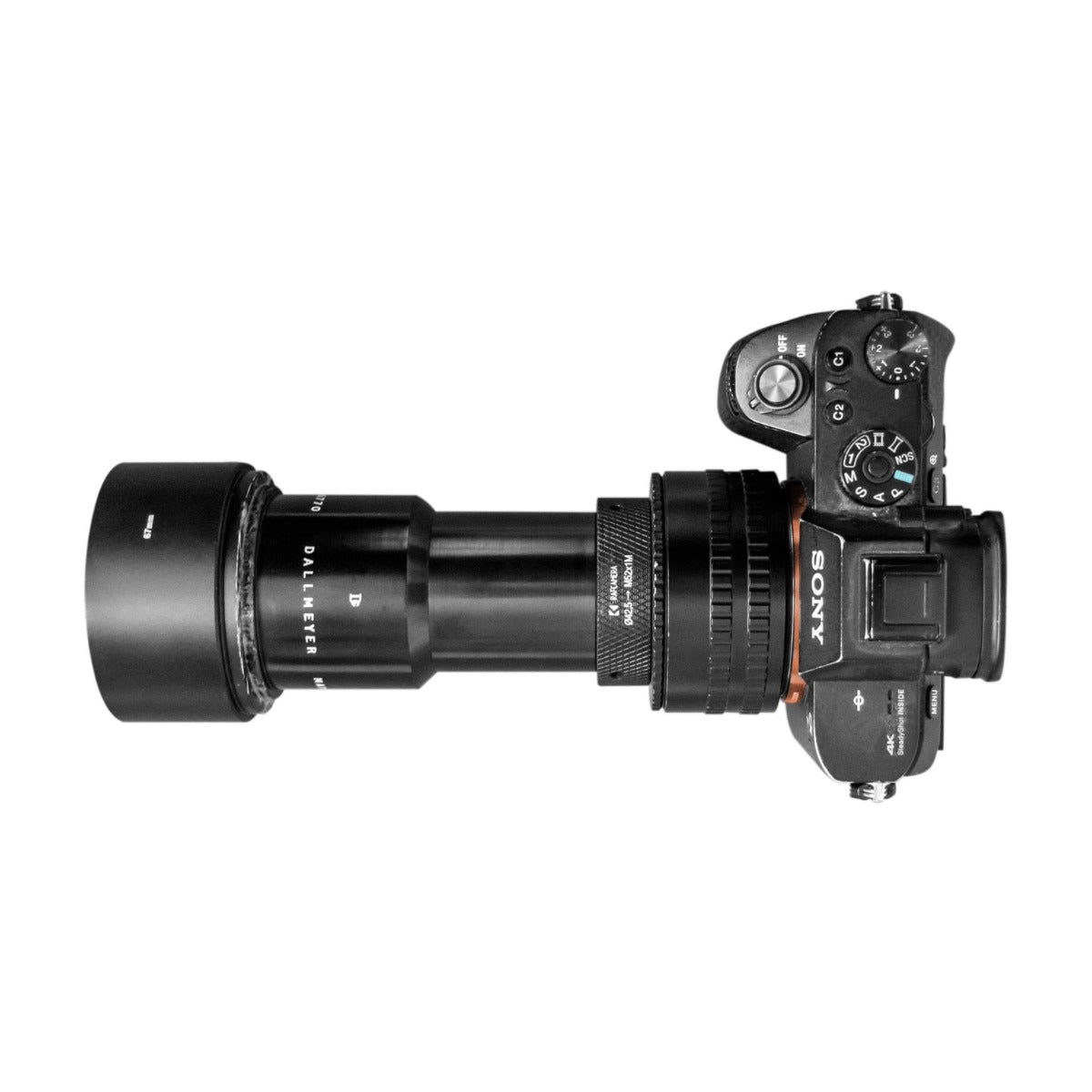 42.5mm clamp to M52x1 male thread adapter for helicoids
