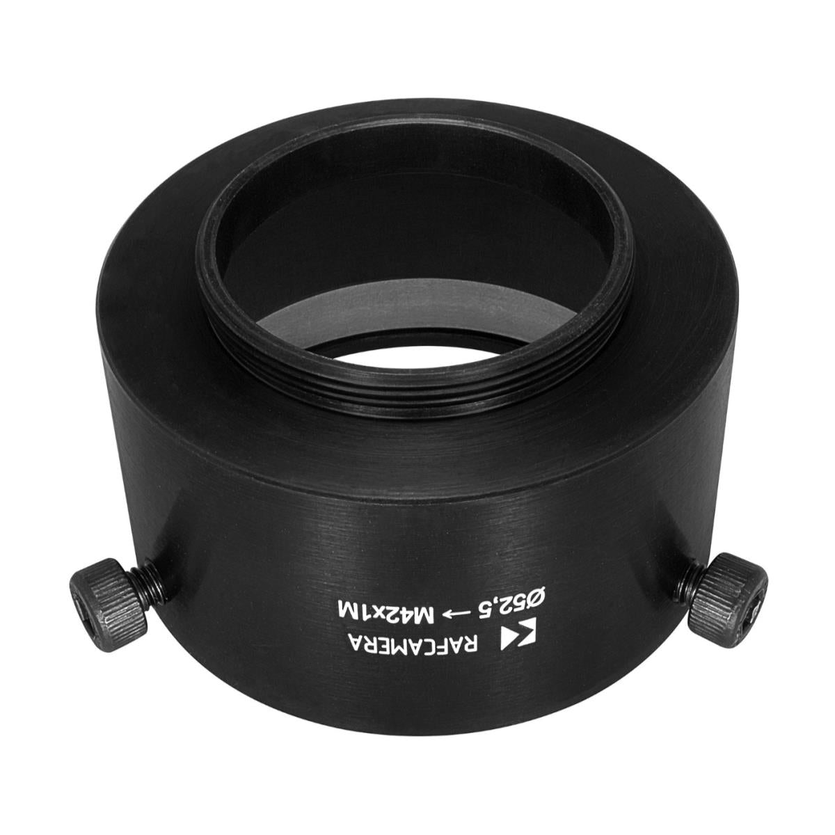 52.5mm clamp to M42x1 male thread adapter