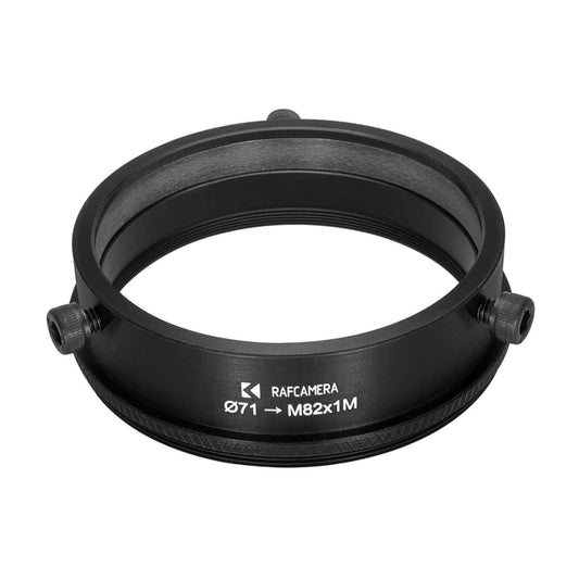 71mm clamp to M82x1 male thread adapter