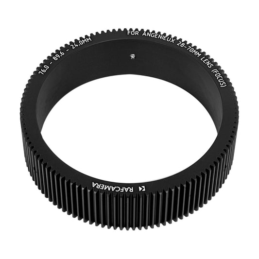 Follow Focus Gear (76-90-24mm) for Angenieux 28-70mm lens (FOCUS ring)
