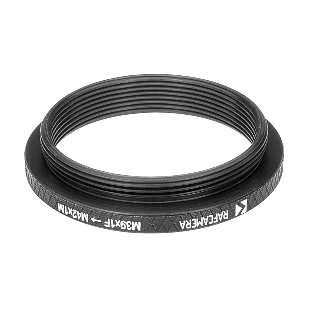 M39x1 (LTM) female to M42x1 male thread adapter, 4mm height
