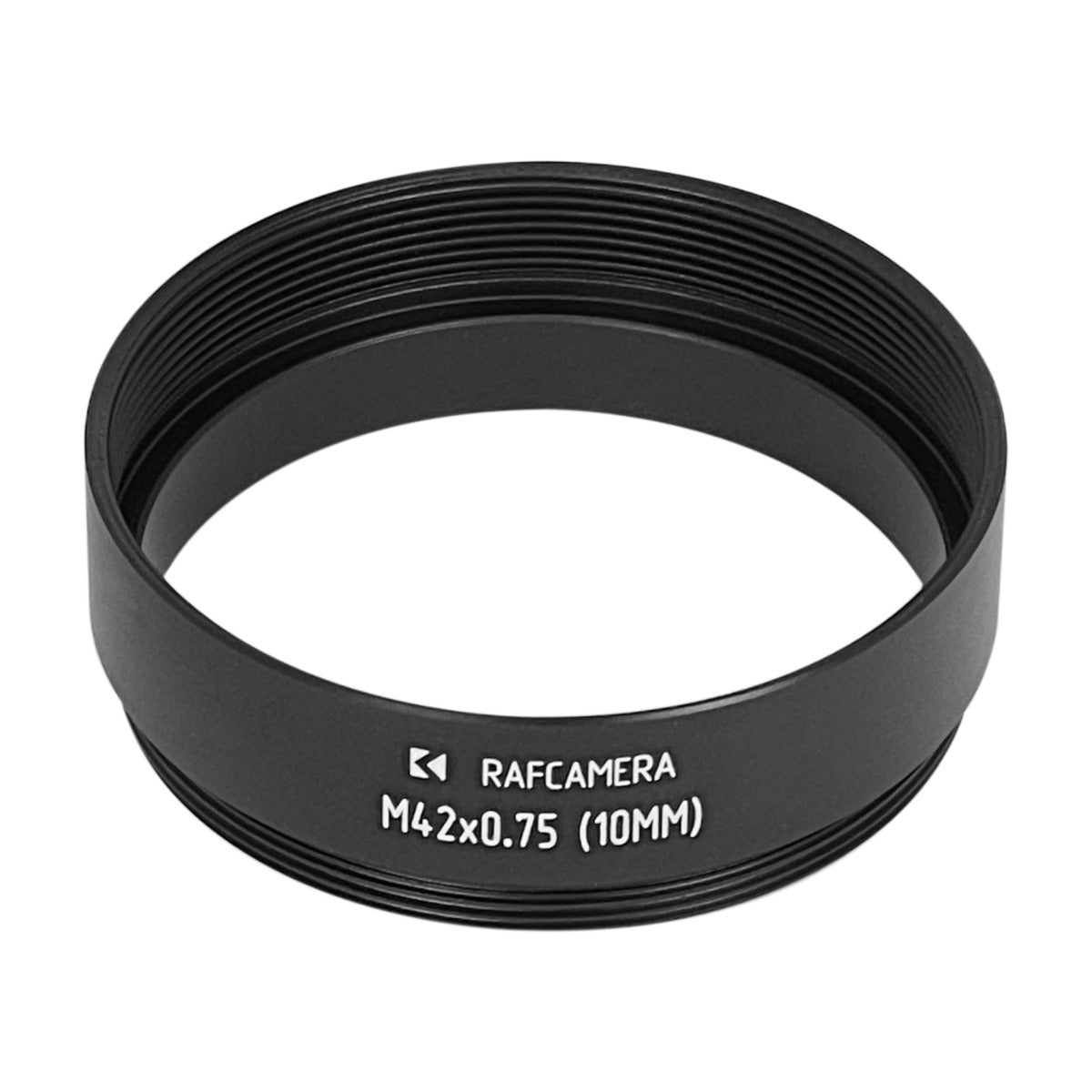 M42x0.75 female to M42x0.75 male thread adapter, 10mm long