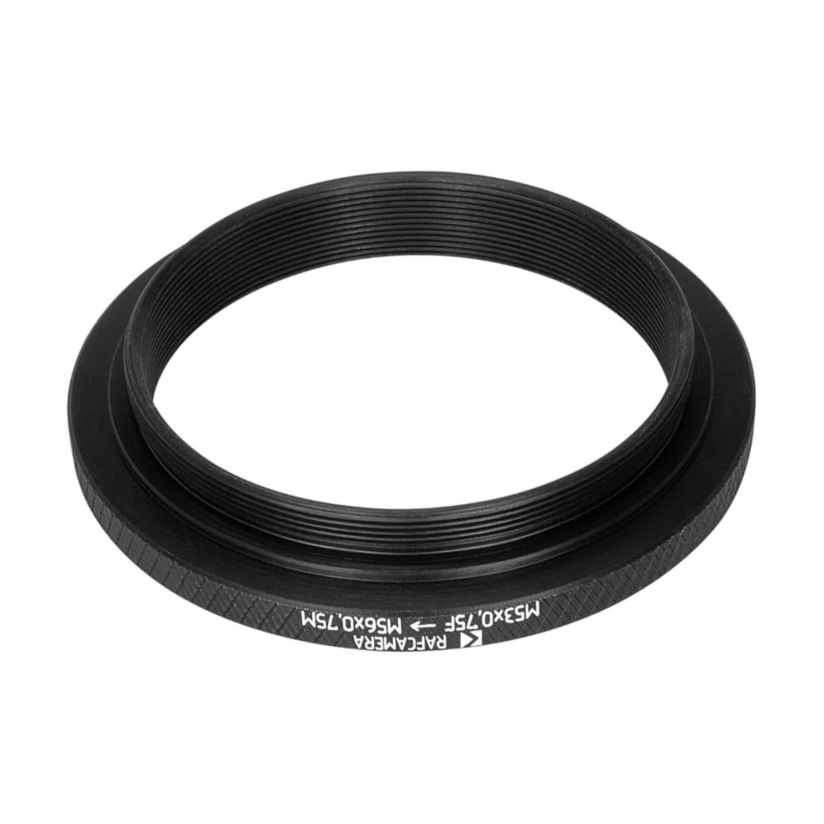 M53x0.75 female to M56x0.75 male thread adapter for Copal #3S shutter