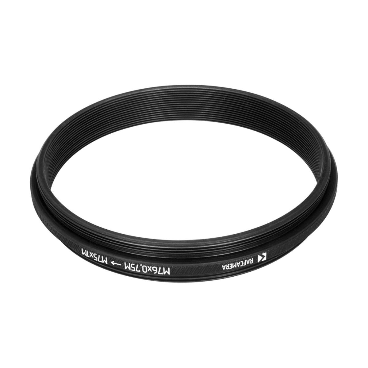 M76x0.75 male to M75x1 male thread adapter