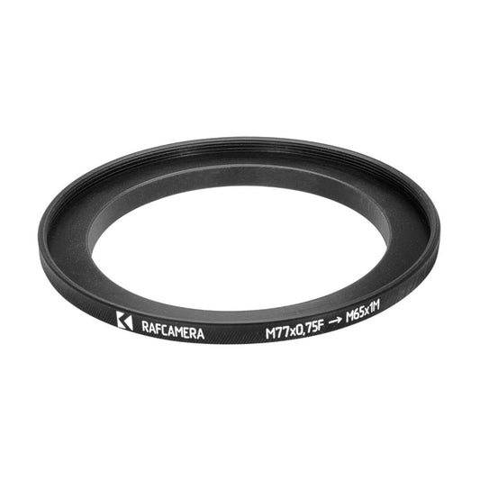 M77x0.75 female to M65x1 male thread adapter