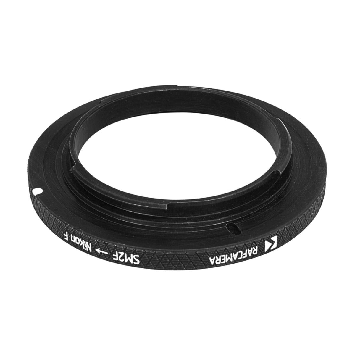 SM2 female thread to Nikon F camera mount adapter