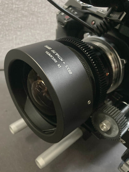 83.5mm clamp to M77x0.75 female thread adapter for Leica-R 15mm lens