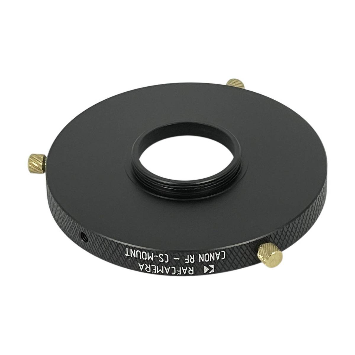 Canon RF (EOS-R) lens to CS-mount camera adapter