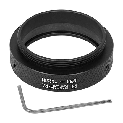 38mm clamp to M42x1 male thread adapter for projection lenses