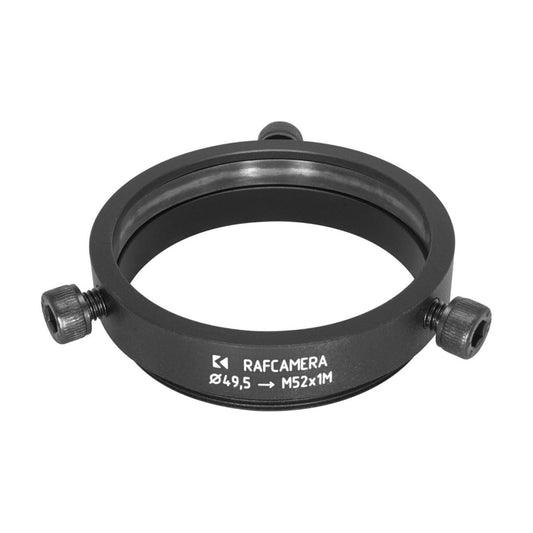 49.5mm clamp to M52x1 male thread adapter