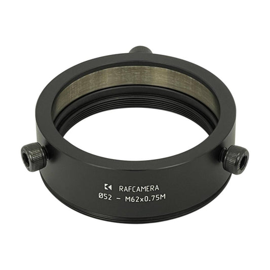52mm clamp to M62x0.75 male thread adapter for Kowa Anamorphic 16-H lens