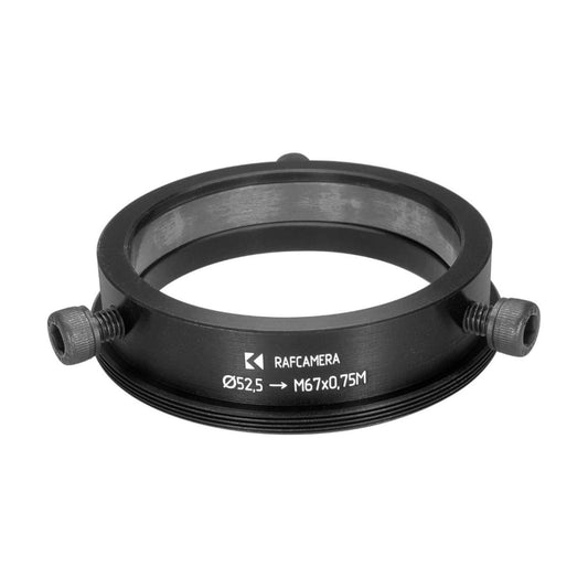 52.5mm clamp to M67x0.75 male thread adapter (for ISCO Ultrastar)