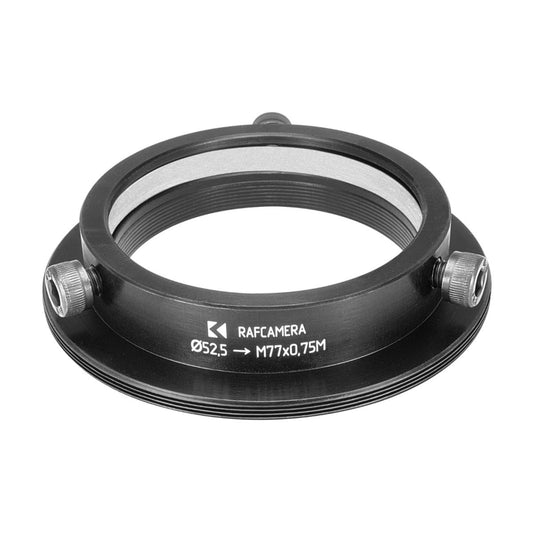 52.5mm clamp to M77x0.75 male thread adapter (for ISCO Ultrastar)