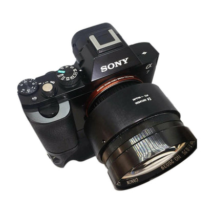 72mm clamp to M42x1 male thread adapter for Canon 0.75/50mm XI lens