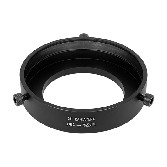 84mm clamp to M65x1 male thread adapter for FJW Industries 90mm Lens