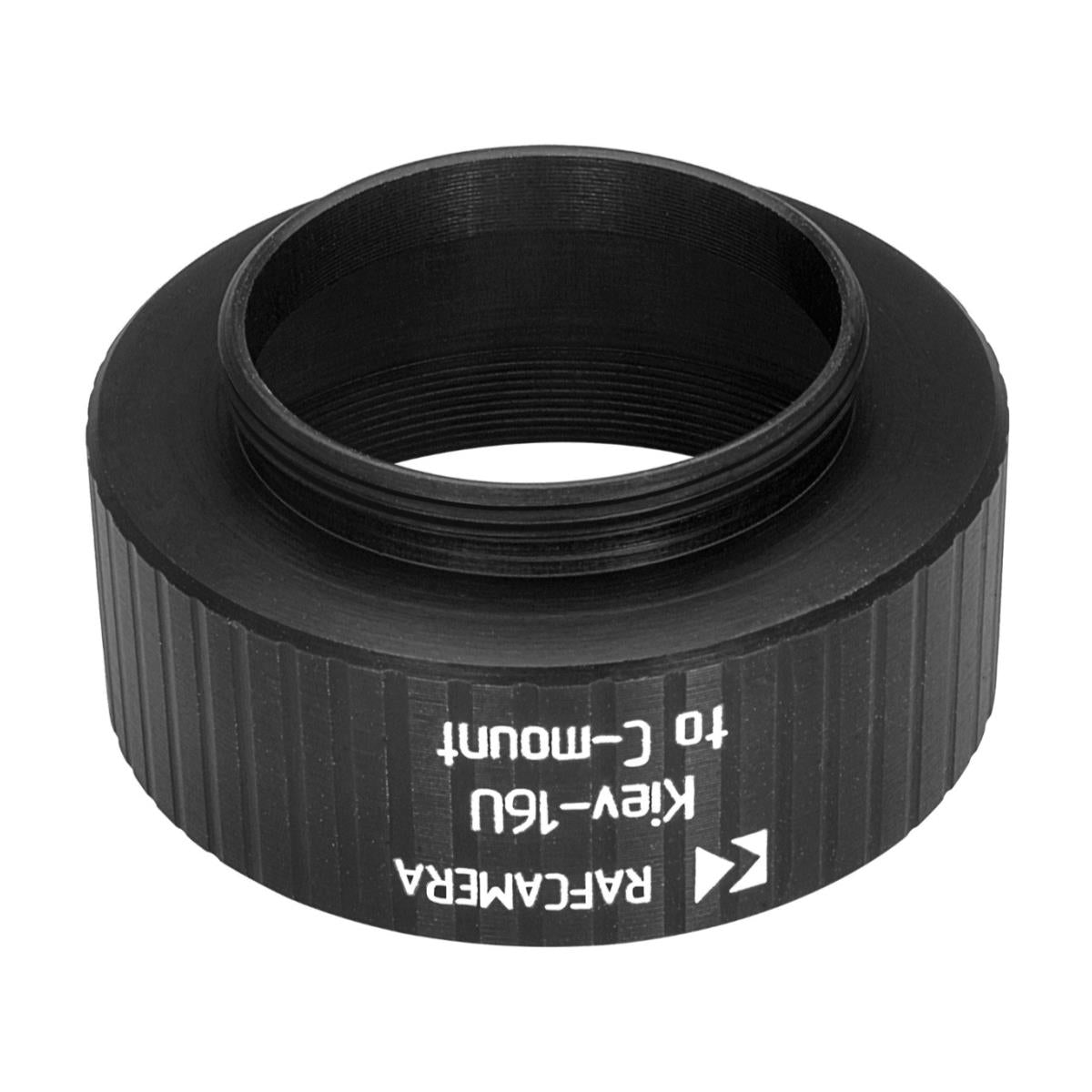 Kiev-16U lens to C-mount camera mount adapter