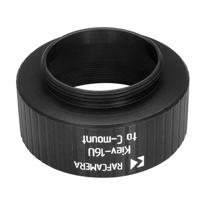 Kiev-16U lens to C-mount camera mount adapter