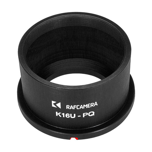 Kiev-16U lens to Pentax Q-mount camera adapter