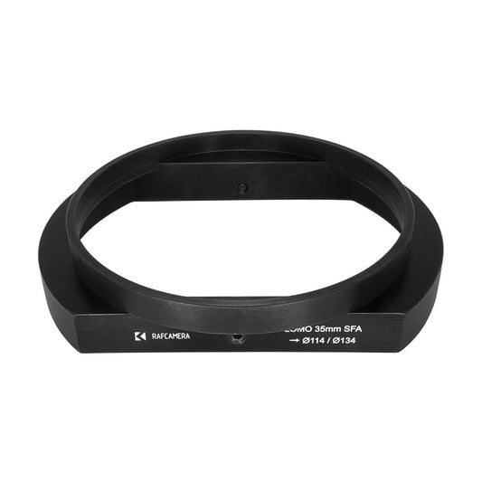 Front clamp for LOMO SF 35mm anamorphic lens with 114mm and 134mm outer diameters