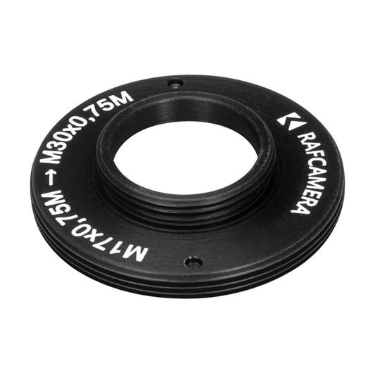 M17x0.75 male to M30x0.75 male thread adapter for Beastcage phone lens case
