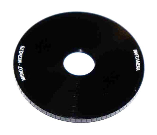 M19x0.7 female to M72x0.75 male thread adapter