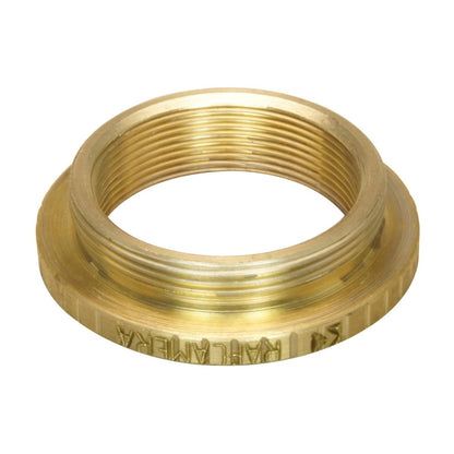 M24x0.75 male to RMS female thread adapter, 3mm flange, bronze