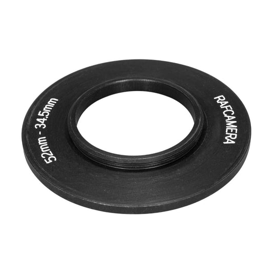 M34.5x0.5 male to M52x0.75 male thread adapter