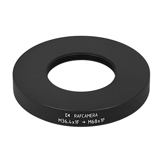 M36.4x1 female to M68x1 female thread adapter