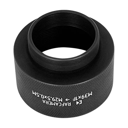 M39x1 female to M29.5x0.5 male thread adapter, 20mm deep