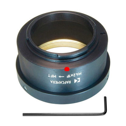M42x1 lens to MFT (micro4/3) camera mount adapter for Meteor lens