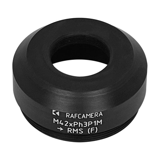 M42xPh3P1 male to RMS female thread adapter for Leica Z6 microscope