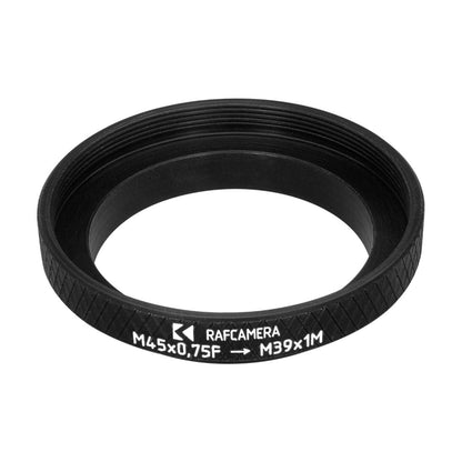 M45x0.75 female to M39x1 (LTM) male thread adapter