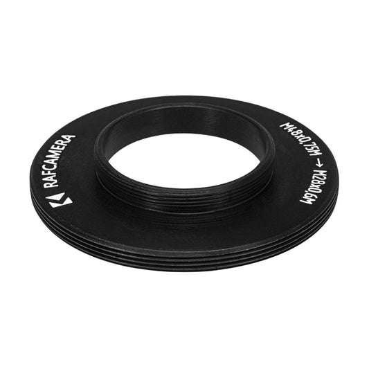 M48x0.75 male to M28x0.6 male thread adapter (Arcturus bino on Baader diagonal)