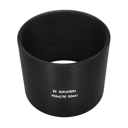 50mm tube with M58x0.75 female thread