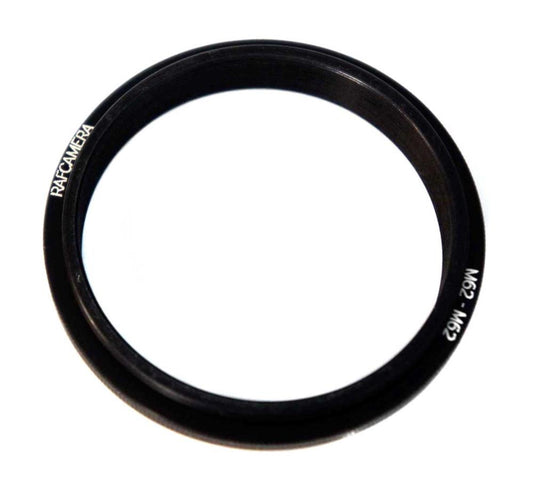 M62x0.75 to M62x0.75 adapter to combine two lenses for macrophotography