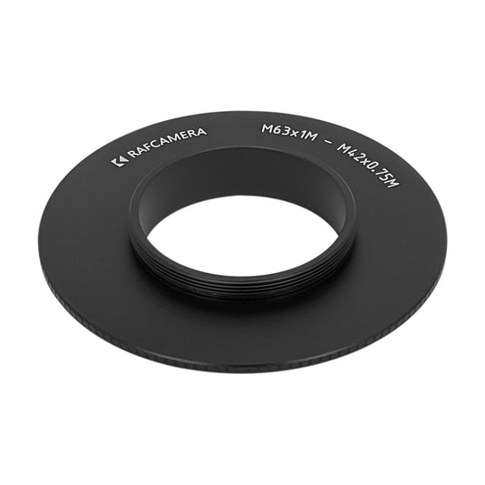 M63x1 male to M42x0.75 male thread adapter