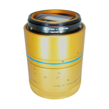 M64x0.5 male to M58x0.75 male thread adapter for ISCO 80mm anamorphic