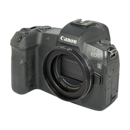M65x1 female thread to Canon EOS-R camera mount adapter