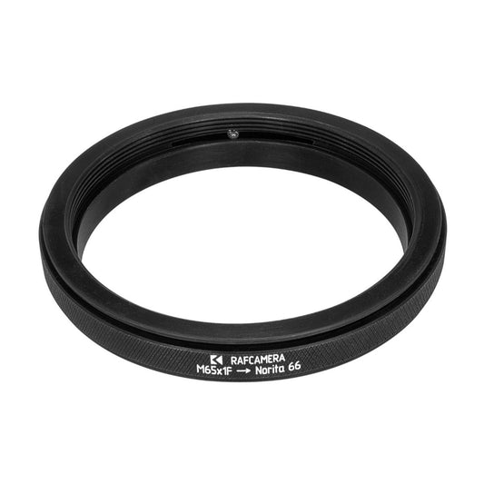 M65x1 female thread to Norita 66 camera mount adapter