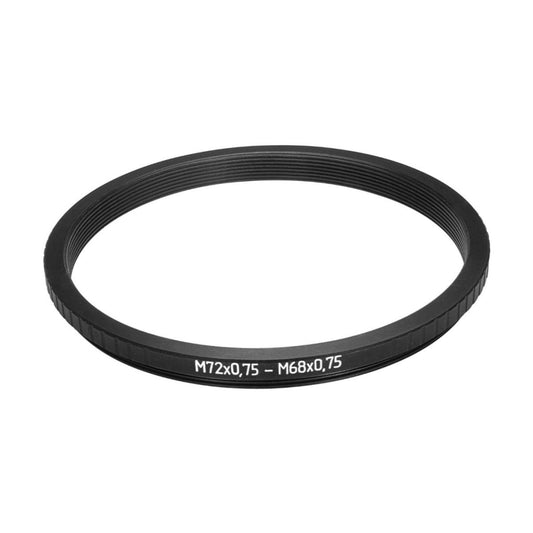 M72x0.75 male to M68x0.75 female thread adapter (step-down ring) for FM Lens