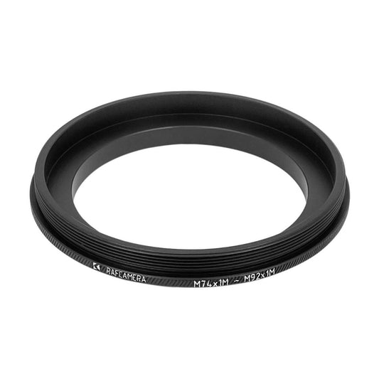 M74x1 male to M92x1 male thread adapter