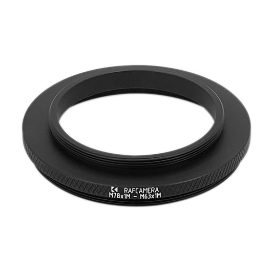 M78x1 male to M63x1 male thread adapter