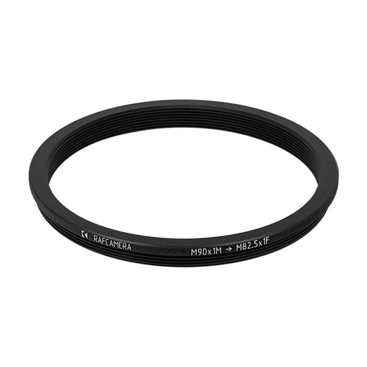M90x1 male to M82.5x1 female thread adapter