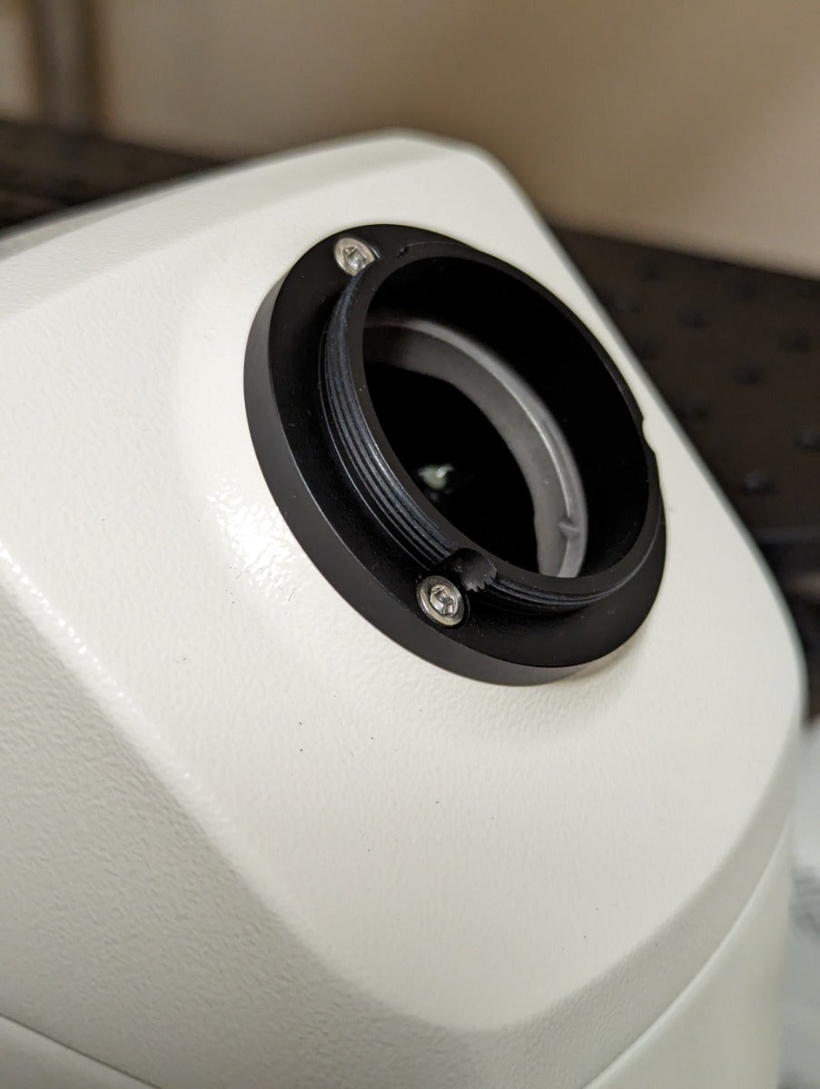 M42x1 male thread adapter for Zeiss Axiovert microscope