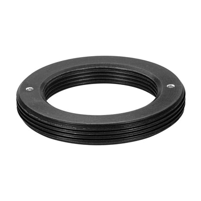 M30x0.75 male to RMS female thread adapter, flangeless, black
